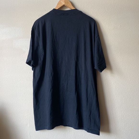 Vintage 90s Guess mens oversized Big G patchwork spell out embroidered logo L - Picture 5 of 9